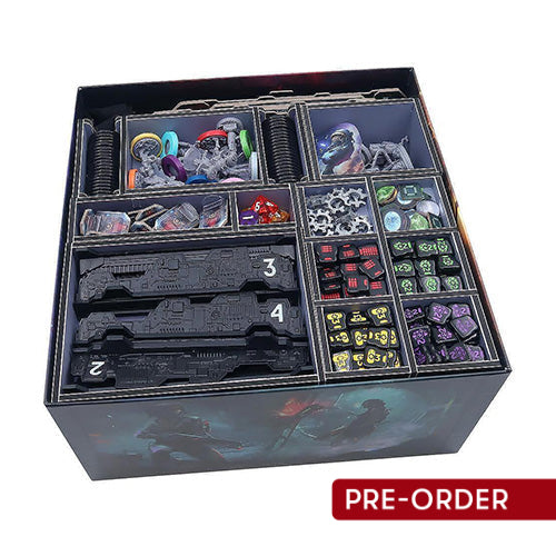Folded Space Colour Game Inserts Nemesis Retaliation - Organisation
