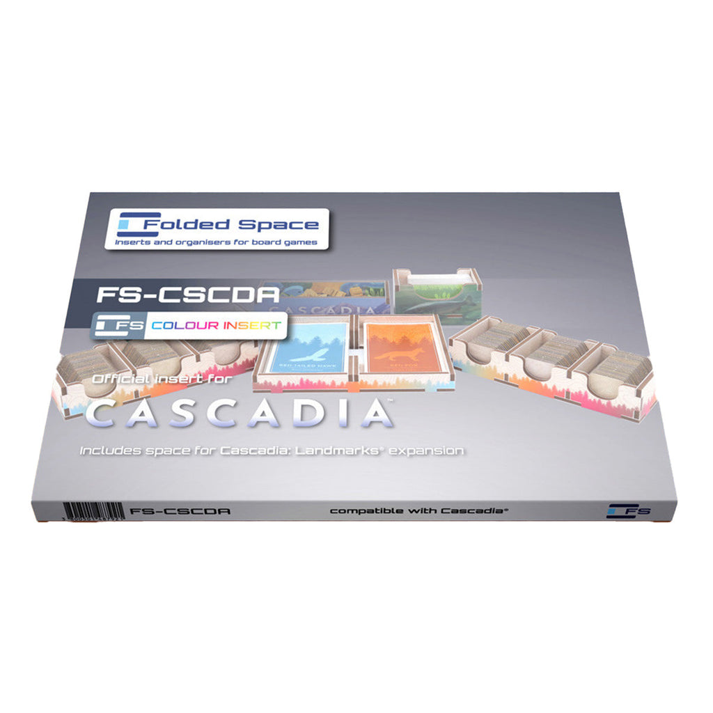 Folded Space Game Colour Inserts - Cascadia - Organisation