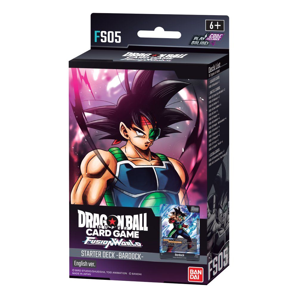 Dragon Ball Super Card Game Fusion World Starter Deck Bardock FS05 - Trading Card Games