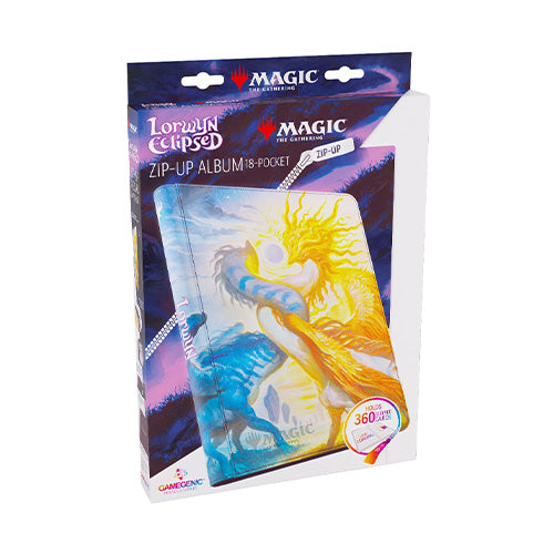 Gamegenic Magic MTG Lorwyn Eclipsed Zip-Up Album 18-Pocket Celestial Reunion - Binders