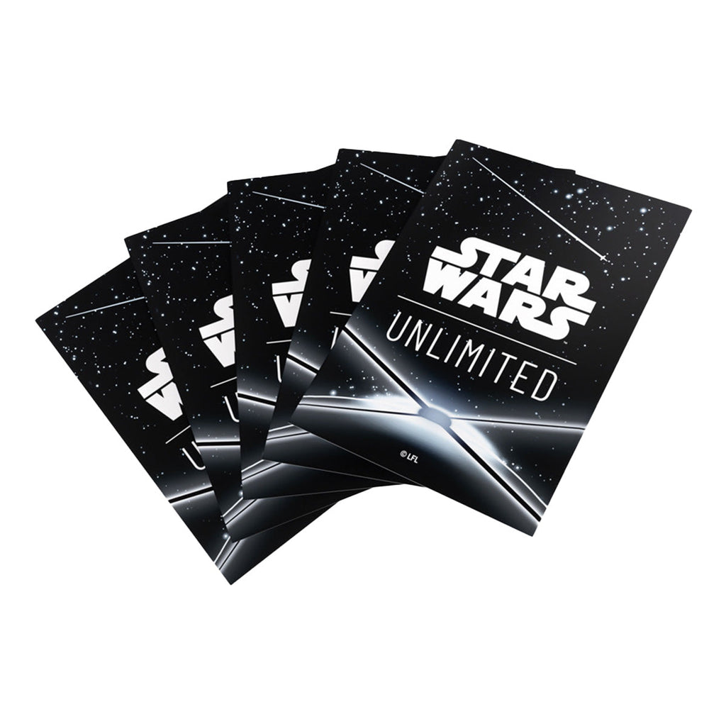 Gamegenic Star Wars Unlimited Art Sleeves - Card Back Black - Sleeves - 2