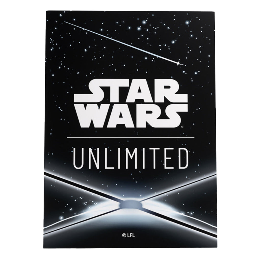 Gamegenic Star Wars Unlimited Art Sleeves - Card Back Black - Sleeves - 4