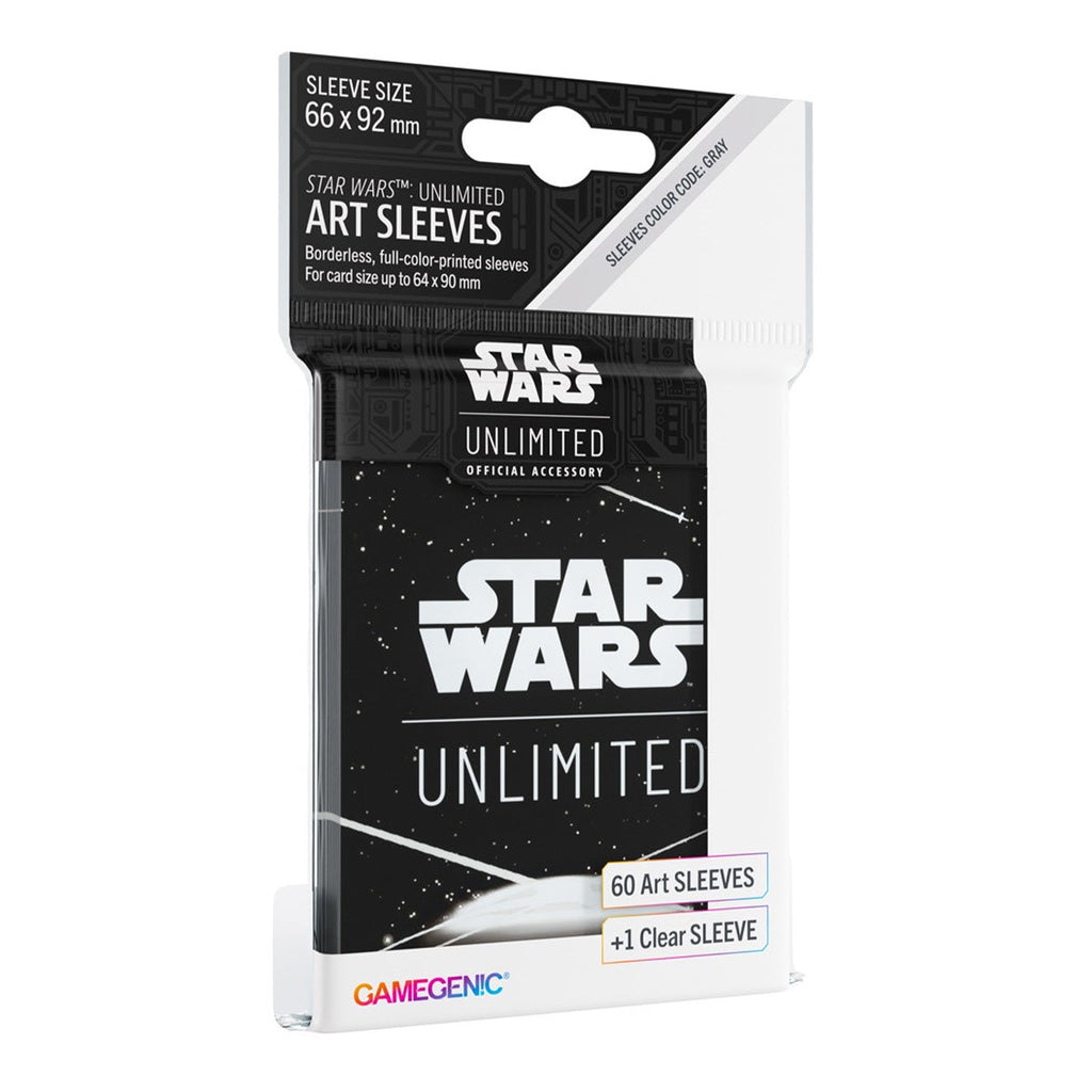 Gamegenic Star Wars Unlimited Art Sleeves - Card Back White - Sleeves