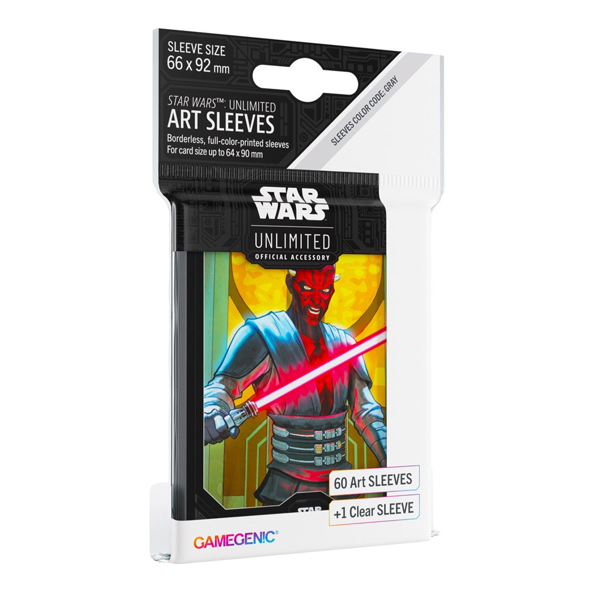 Gamegenic Star Wars Unlimited Art Sleeves - Darth Maul - Sleeves