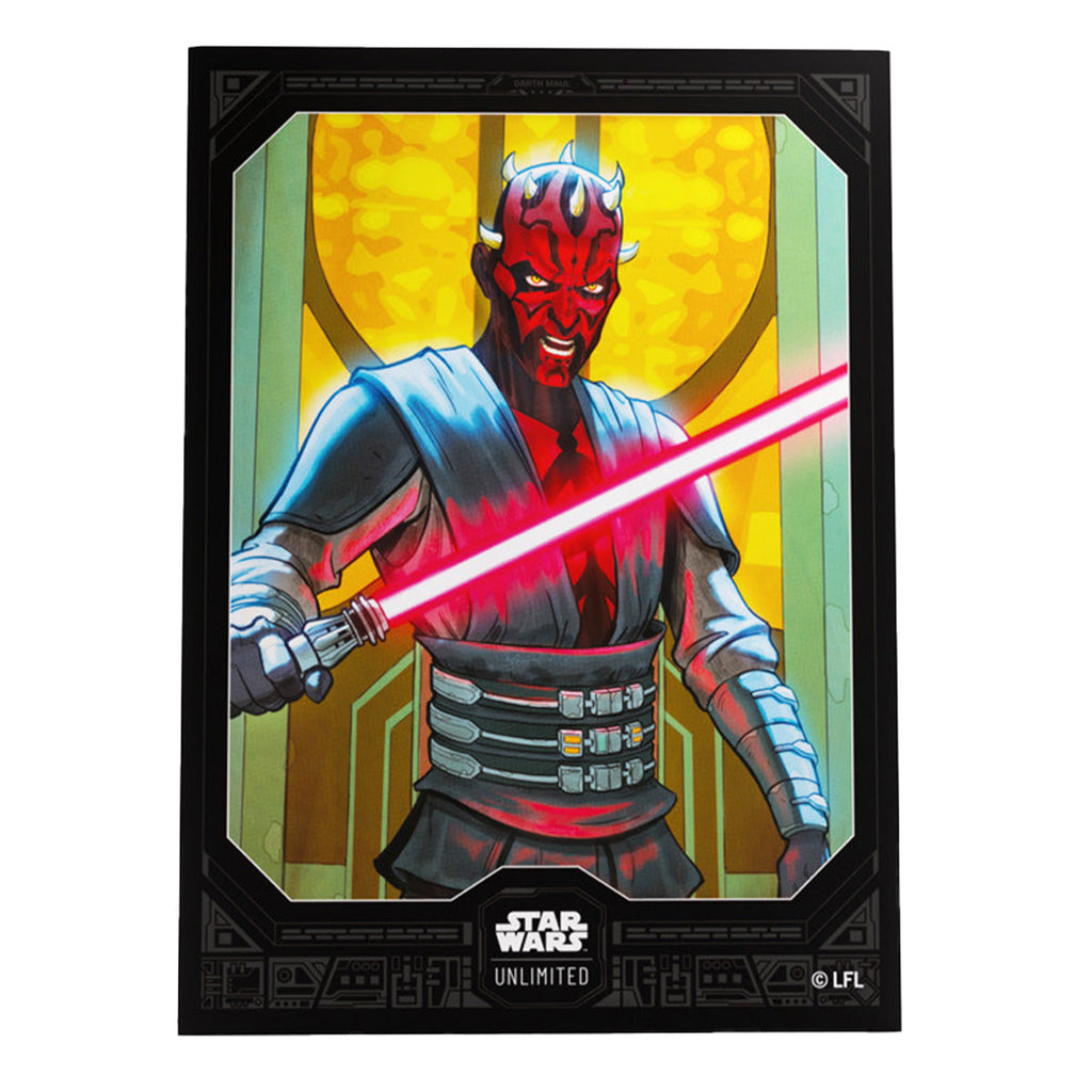 Gamegenic Star Wars Unlimited Art Sleeves - Darth Maul - Sleeves - 2