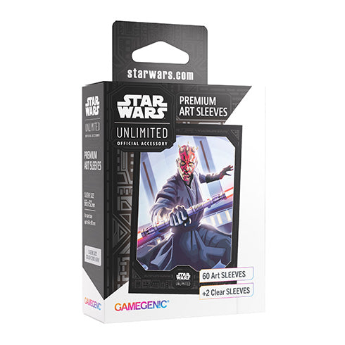 Gamegenic Star Wars Unlimited Premium Art Sleeves - Darth Maul - Sleeves