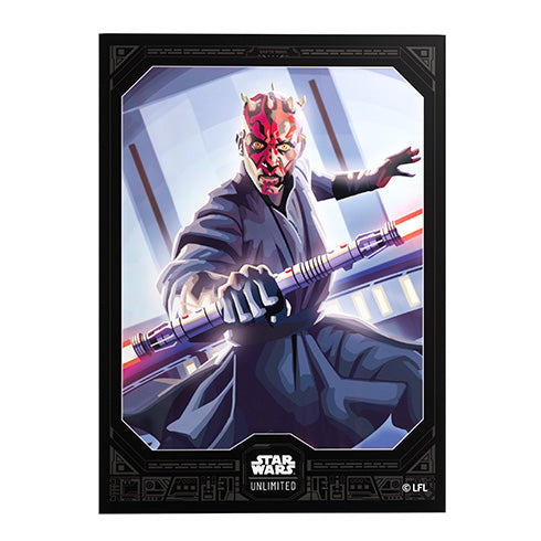 Gamegenic Star Wars Unlimited Premium Art Sleeves - Darth Maul - Sleeves - 2