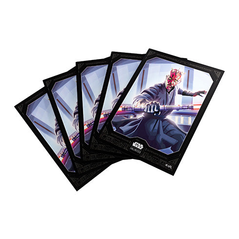 Gamegenic Star Wars Unlimited Premium Art Sleeves - Darth Maul - Sleeves - 3