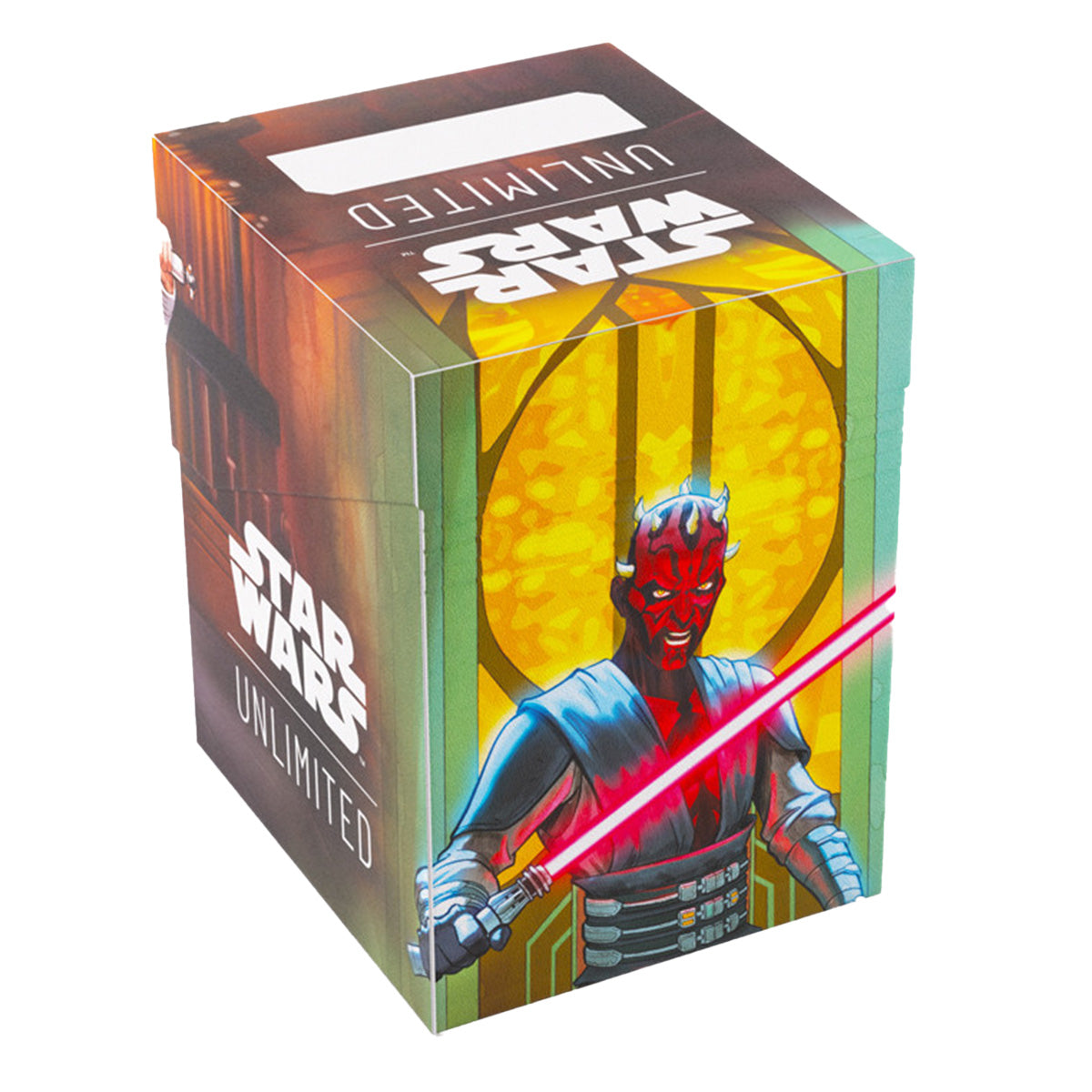 Gamegenic Star Wars Unlimited Soft Crate Deck Box - Obi-Wan Kenobi/Darth Maul - Deck Boxes