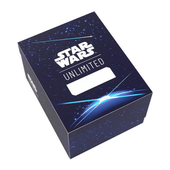 Gamegenic Star Wars Unlimited Twin Sun Soft Crate Deck Box - Card Back Blue - Deck Boxes