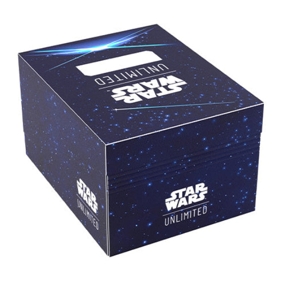 Gamegenic Star Wars Unlimited Twin Sun Soft Crate Deck Box - Card Back Blue - Deck Boxes - 3