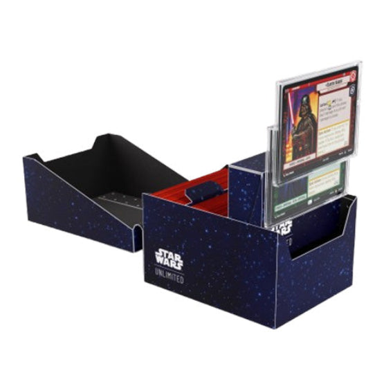 Gamegenic Star Wars Unlimited Twin Sun Soft Crate Deck Box - Card Back Blue - Deck Boxes - 7