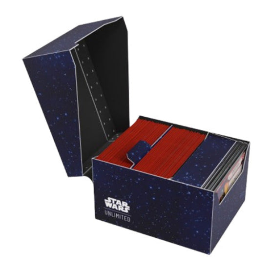 Gamegenic Star Wars Unlimited Twin Sun Soft Crate Deck Box - Card Back Blue - Deck Boxes - 8