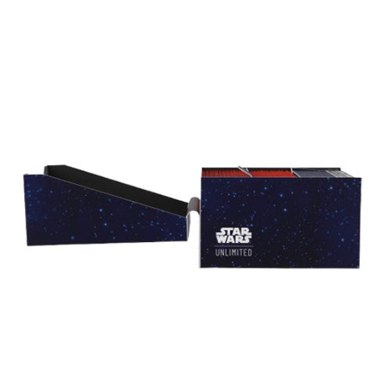 Gamegenic Star Wars Unlimited Twin Sun Soft Crate Deck Box - Card Back Blue - Deck Boxes - 9