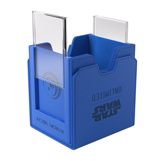 Gamegenic Star Wars Unlimited Twin Suns Deck Pod - Blue - Deck Boxes - 4