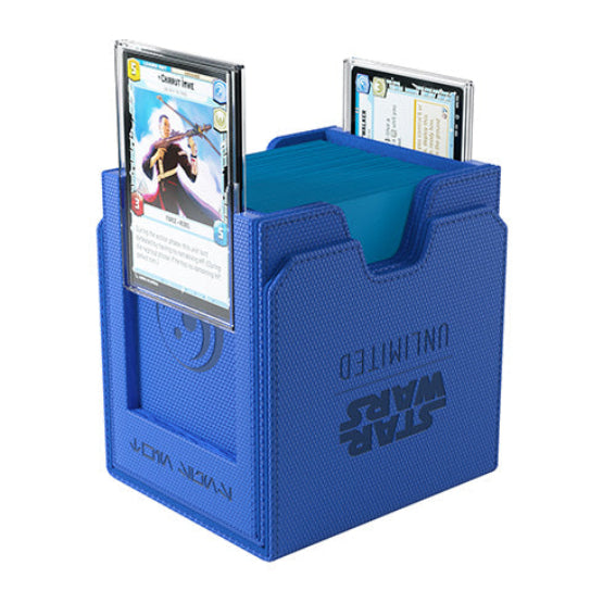 Gamegenic Star Wars Unlimited Twin Suns Deck Pod - Blue - Deck Boxes - 8