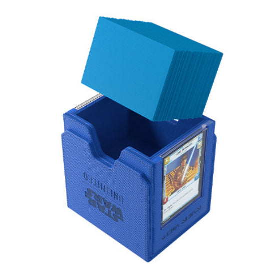 Gamegenic Star Wars Unlimited Twin Suns Deck Pod - Blue - Deck Boxes - 10