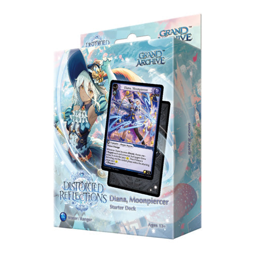 Grand Archive TCG Distorted Reflections Diana Moonpiercer Starter Deck - Trading Card Games