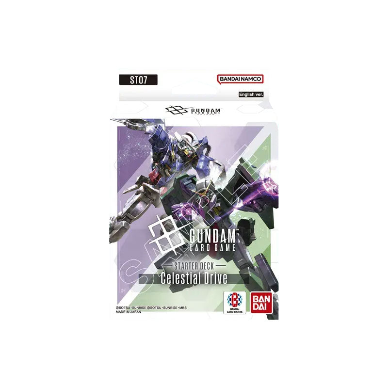 Gundam Card Game Celestial Drive ST07 Starter Deck - Trading Card Games