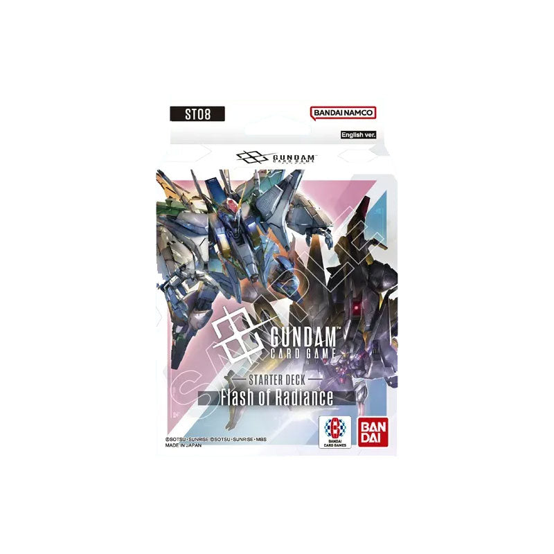 Gundam Card Game Flash of Radiance ST08 Starter Deck - Trading Card Games