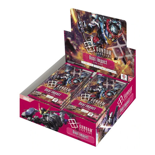 Gundam Card Game Dual Impact GD02 Booster Box Japanese - Trading Card Games