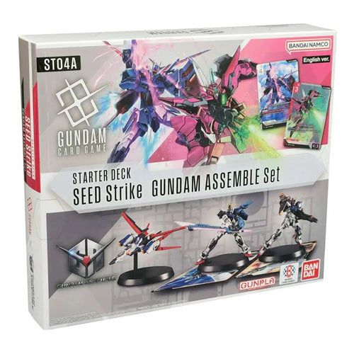 Gundam Card Game SEED Strike ST04A Gundam Assemble Starter Set - Trading Card Games