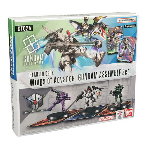 Gundam Card Game Wings of Advance ST02A Gundam Assemble Starter Set - Trading Card Games