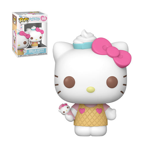 Hello Kitty - Hello Kitty (Ice-cream Cone) Pop! Vinyl - Statues & Figures - 3