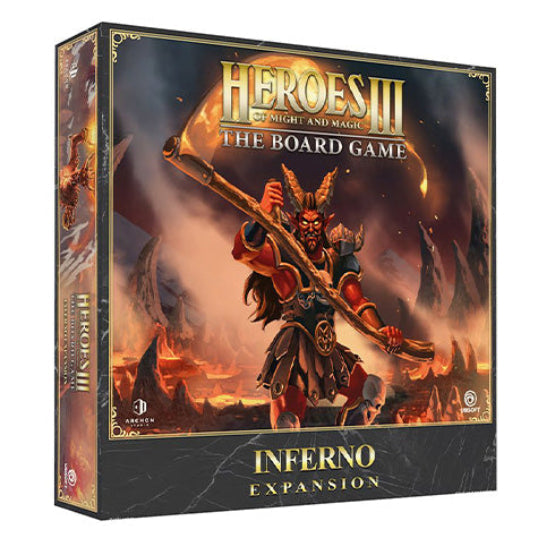 Heroes of Might and Magic III The Board Game Inferno Expansion - Board Games