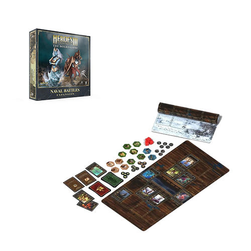 Heroes of Might and Magic III The Board Game Naval Battles Expansion - Board Games - 4