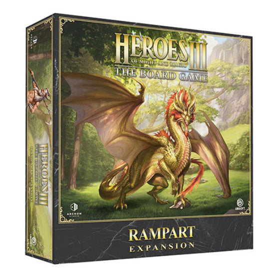 Heroes of Might and Magic III The Board Game Rampart Expansion - Board Games