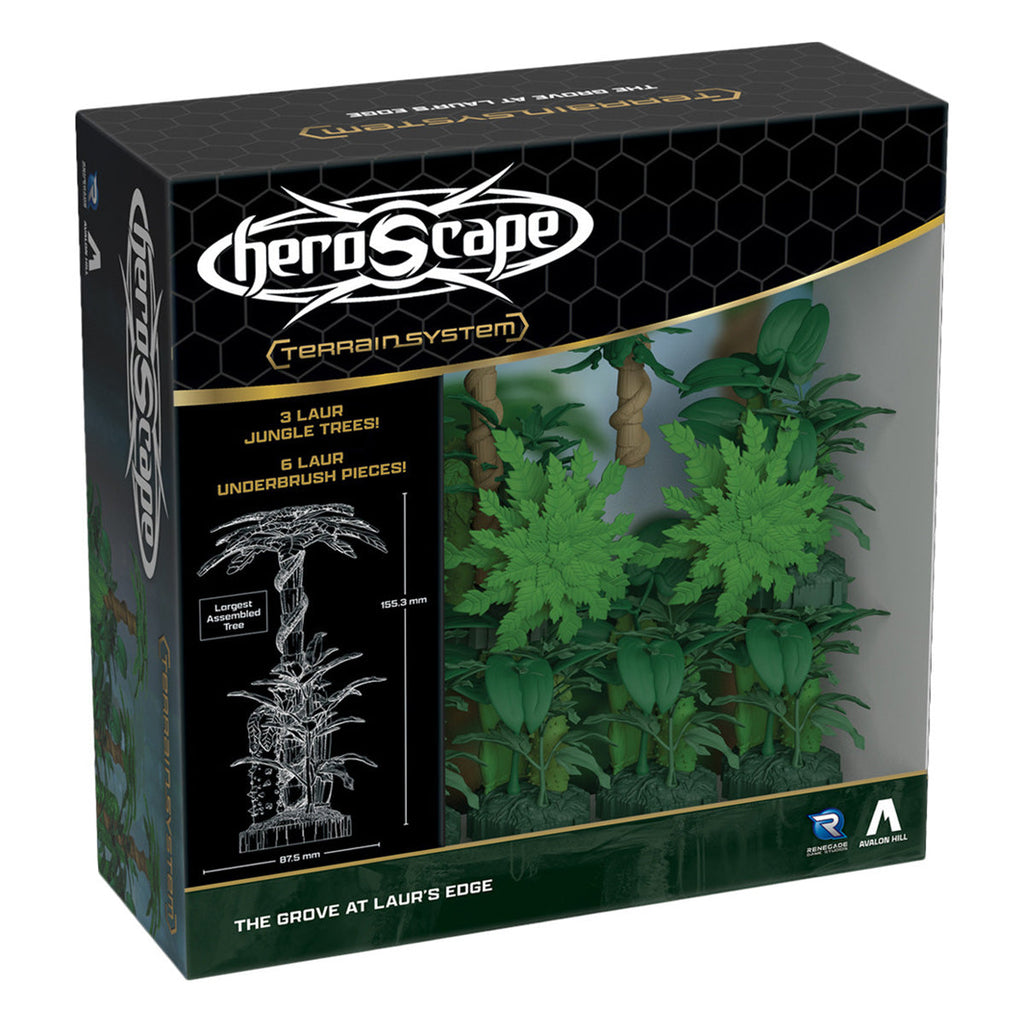 Heroscape The Grove at Laur’s Edge Terrain Expansion - Board Games