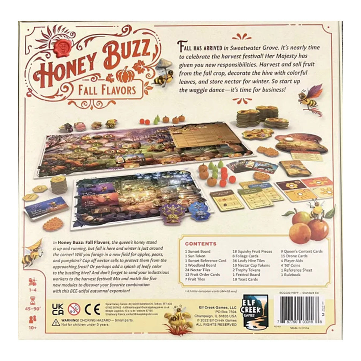 Honey Buzz Fall Flavors Expansion Standard Edition - Board Games - 2