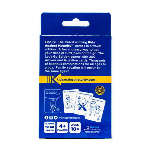 Kids Against Maturity Lets Go Edition (Travel Size) - Board Games - 3