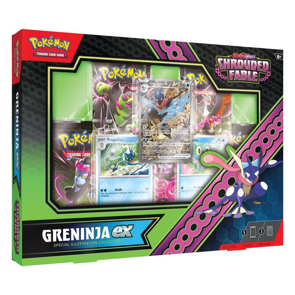 Scarlet & Violet Shrouded Fable Kingdra/Greninja ex Special Collection (Pair) POKEMON TCG - Trading Card Games - 4