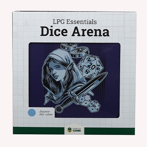 LPG Essentials Dice Arena Cobalt / Pale Cyan - Dice & Accessories