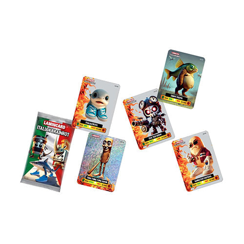 Lamincard Italian Brainrot Single Booster Pack - Trading Card Games - 3