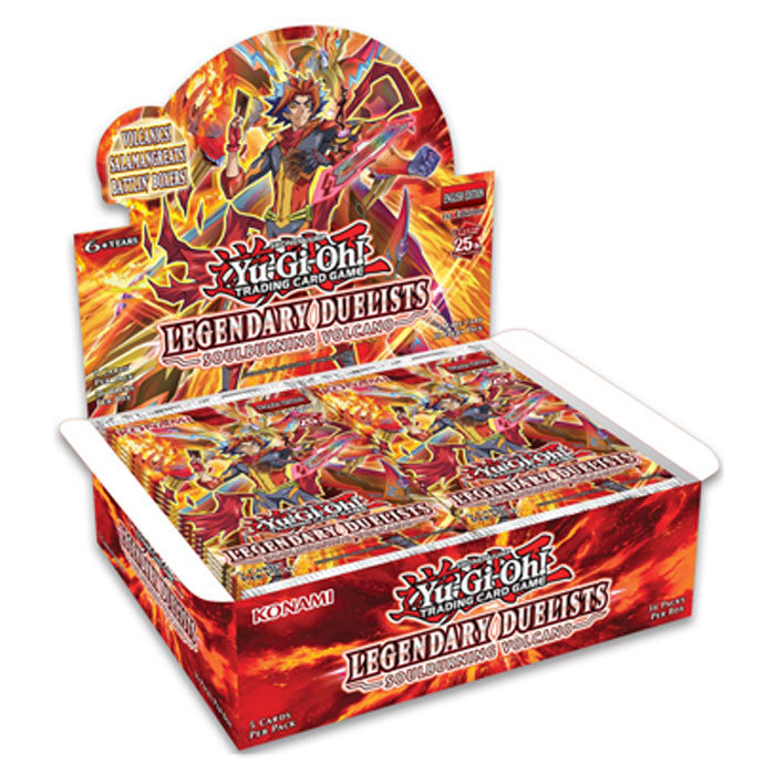 YuGiOh! Soulburning Volcano Booster Box - Trading Card Games
