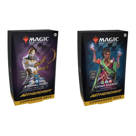 Magic Aetherdrift Commander Decks (Pair) - Trading Card Games