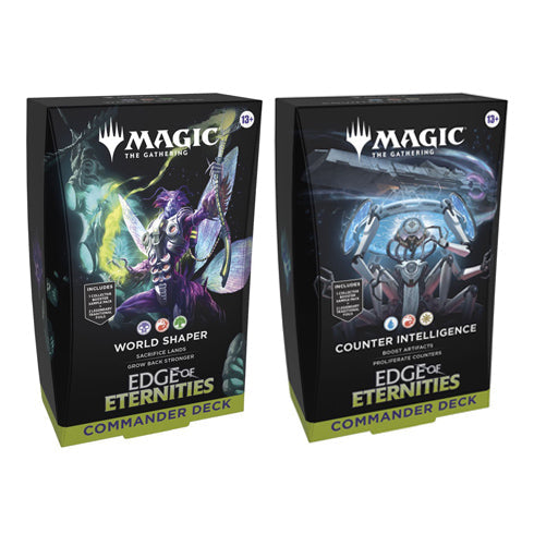 Magic Edge of Eternities Commander Decks (Pair) - Trading Card Games