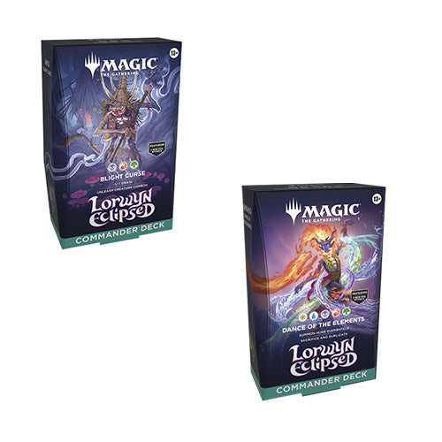 Magic Lorwyn Eclipsed Commander Deck (Pair) - Trading Card Games
