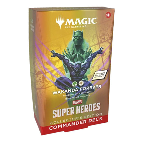 Magic Marvel Super Heroes Collector Commander Deck (Set of 4) - Trading Card Games - 6