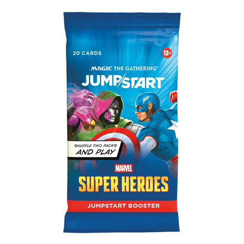 Magic Marvel Super Heroes Jumpstart Single Booster Pack - Trading Card Games - 2