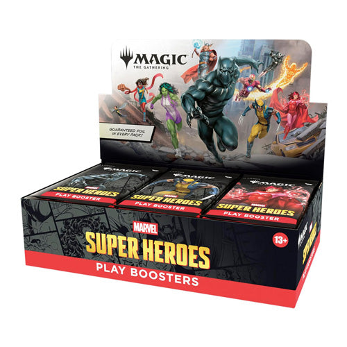 Magic Marvel Super Heroes Play Booster Box - Trading Card Games - 2