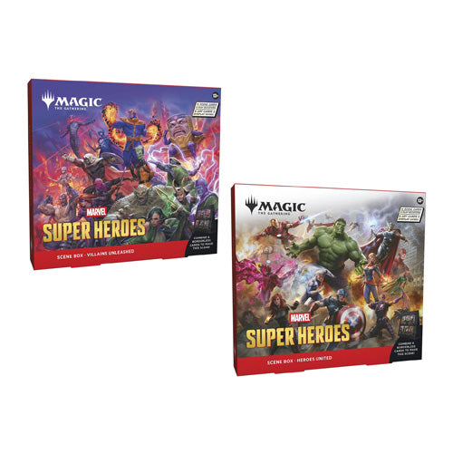 Magic Marvel Super Heroes Scene Box (Pair) - Trading Card Games - 2
