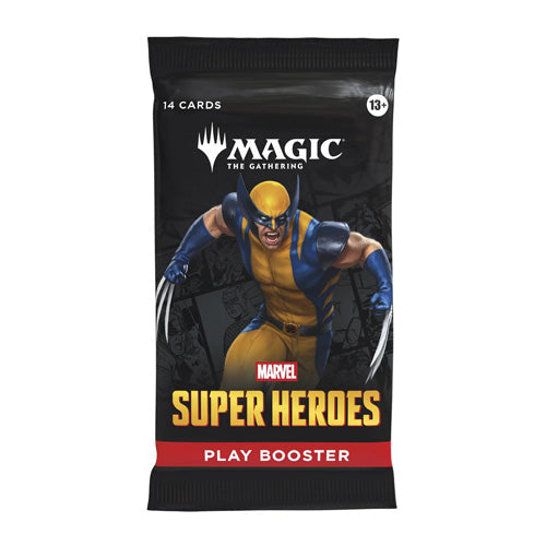 Magic Marvel Super Heroes Single Play Booster Pack - Trading Card Games - 3