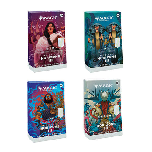 Magic Modern Horizons 3 Commander Decks Collector Edition (Set of 4) - Trading Card Games