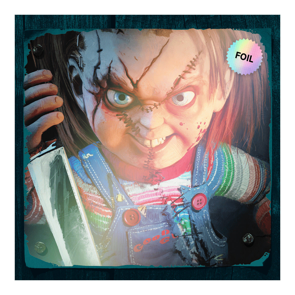 Magic Secret Lair Camp Totally Safe Drop Chucky Foil Edition - Trading Card Games