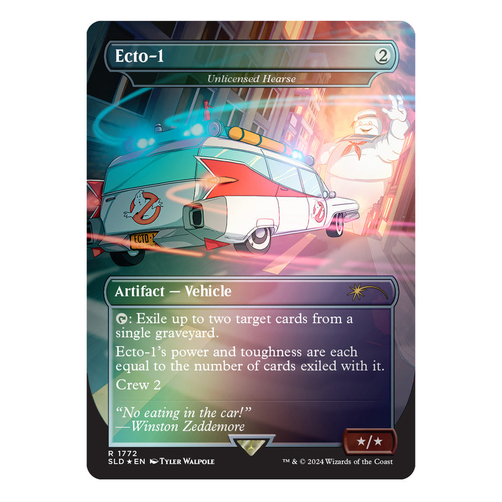 Magic Secret Lair Camp Totally Safe Drop Ghostbusters: The Real Ghostbusters Foil Edition - Trading Card Games - 6