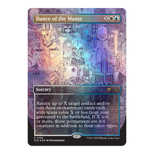 Magic Secret Lair Chaos Vault Deathburger Galaxy Foil Edition - Trading Card Games - 4